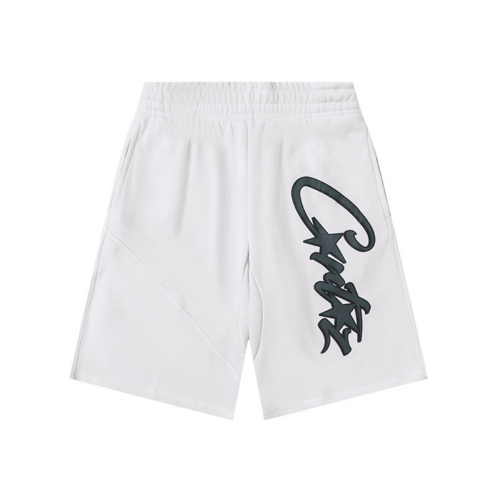 Rules the World White Shorts