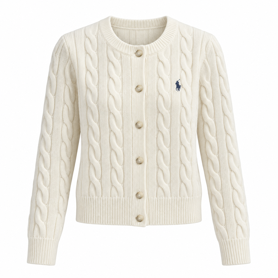 LR Cable Knit Cardigan