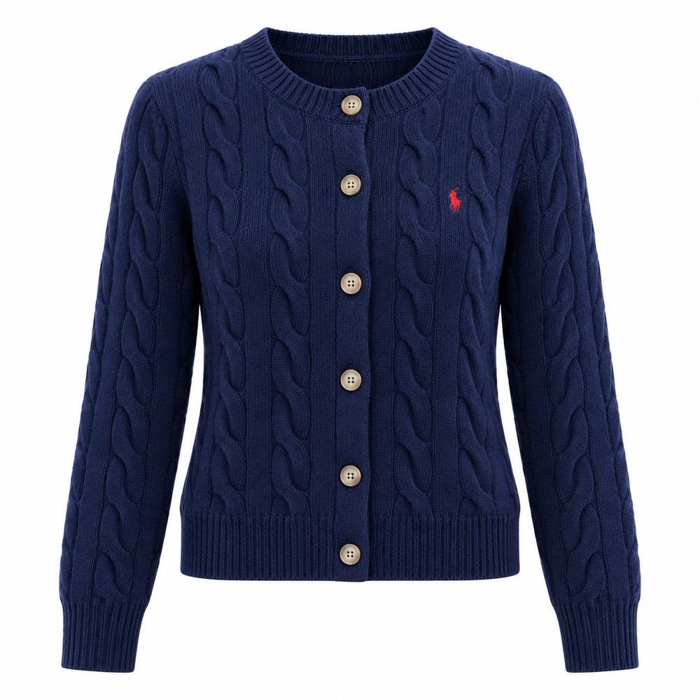 LR Cable Knit Cardigan