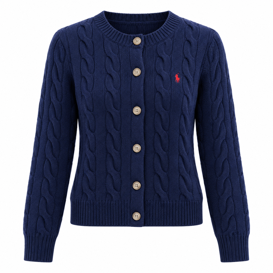 LR Cable Knit Cardigan