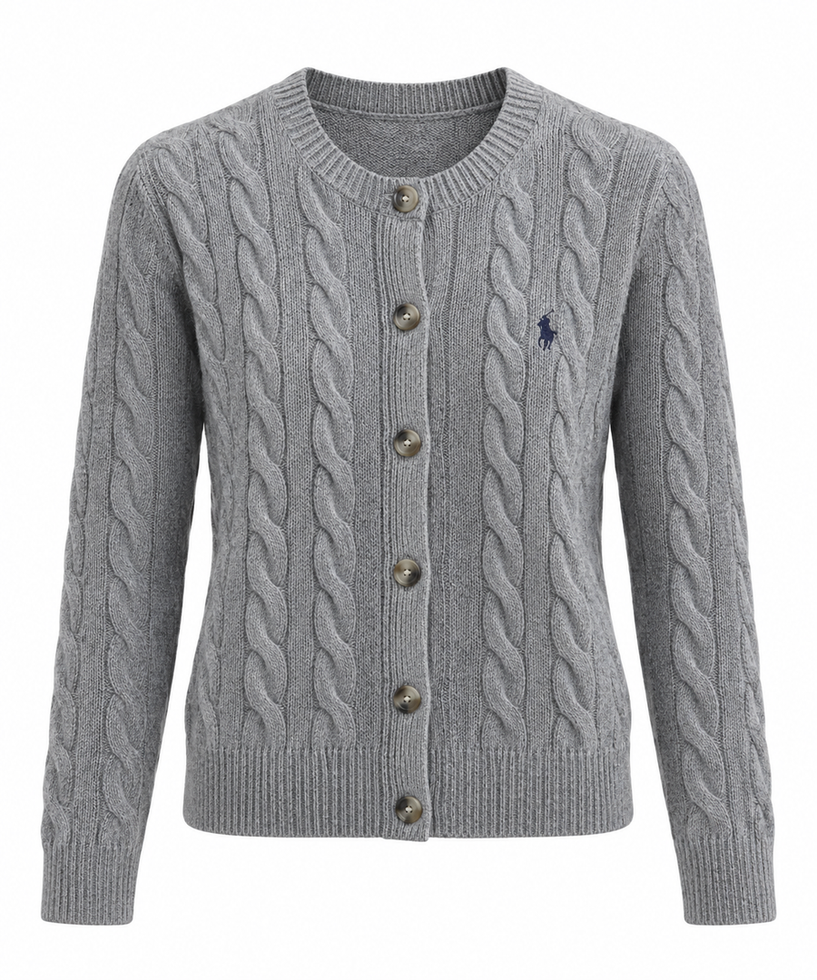 LR Cable Knit Cardigan
