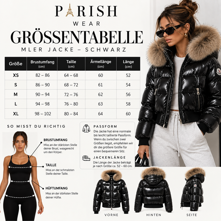 MLER Jacke – Schwarz