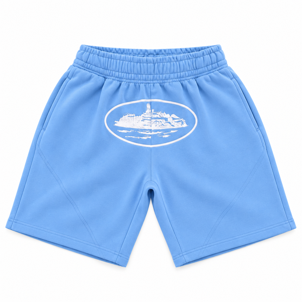 "Alcatraz" Shorts Babyblue