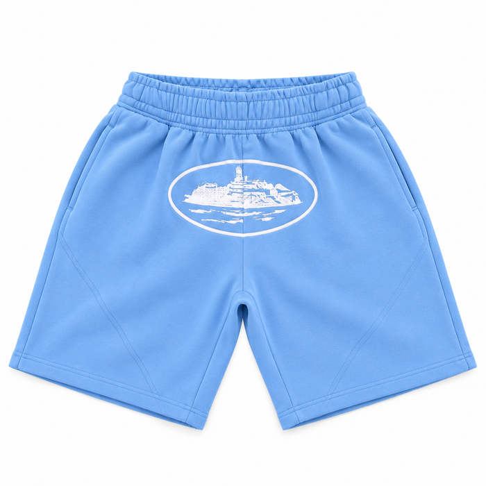 "Alcatraz" Shorts Babyblue