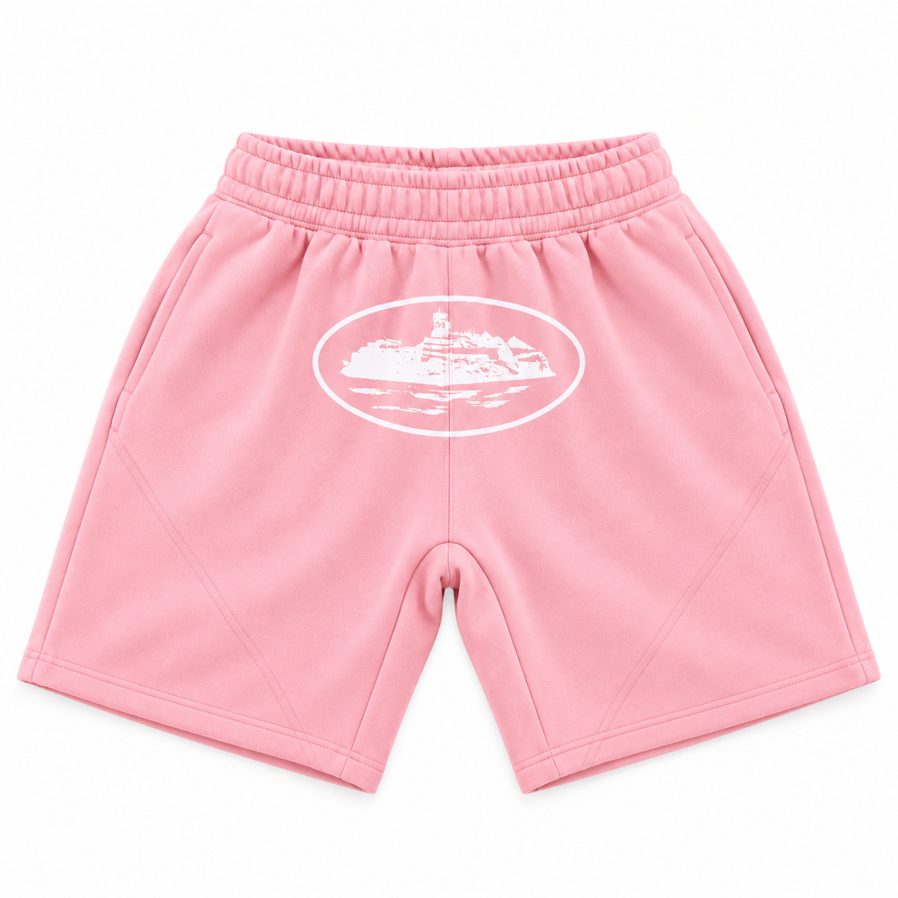 "Alcatraz" Shorts Pink