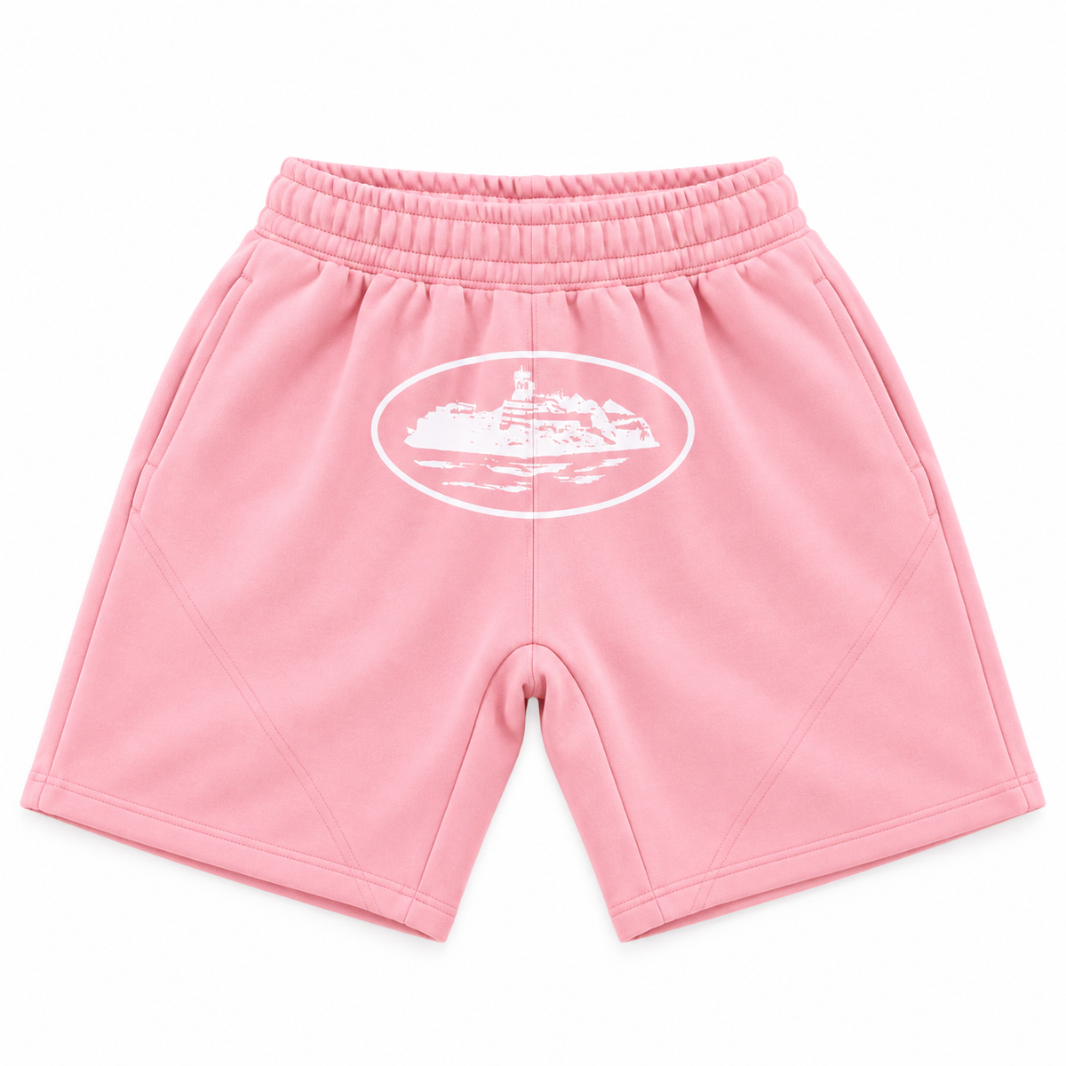 "Alcatraz" Shorts Pink