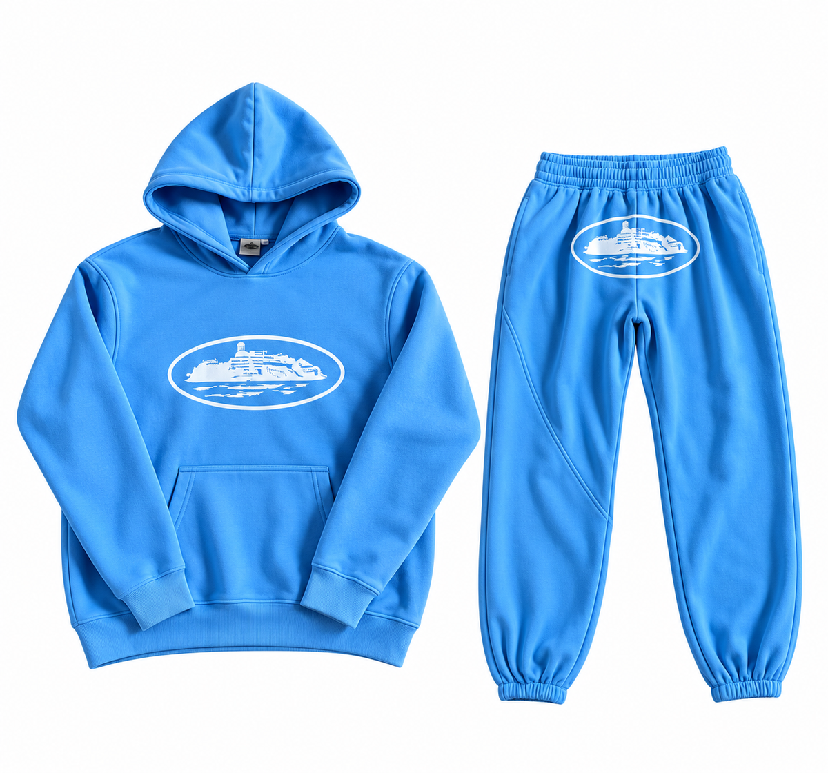 "Alcatraz" Tracksuit Babyblue