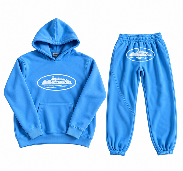 "Alcatraz" Tracksuit Babyblue