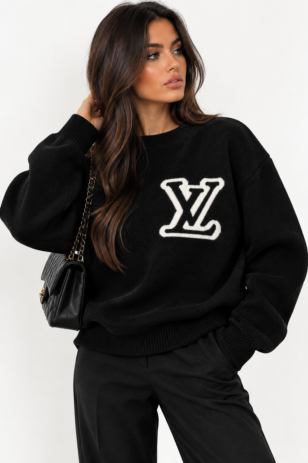 "LV" Sweater