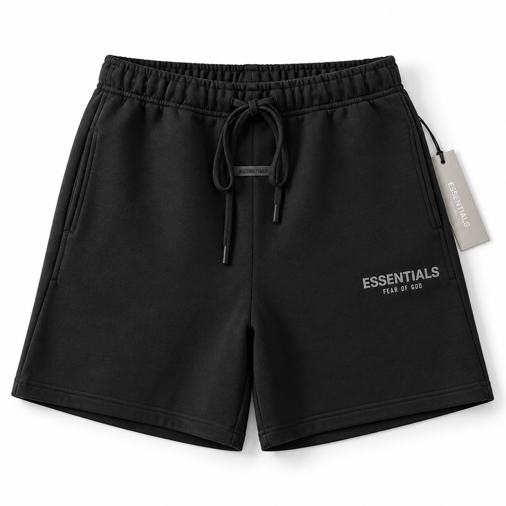 "Essence" Shorts Black