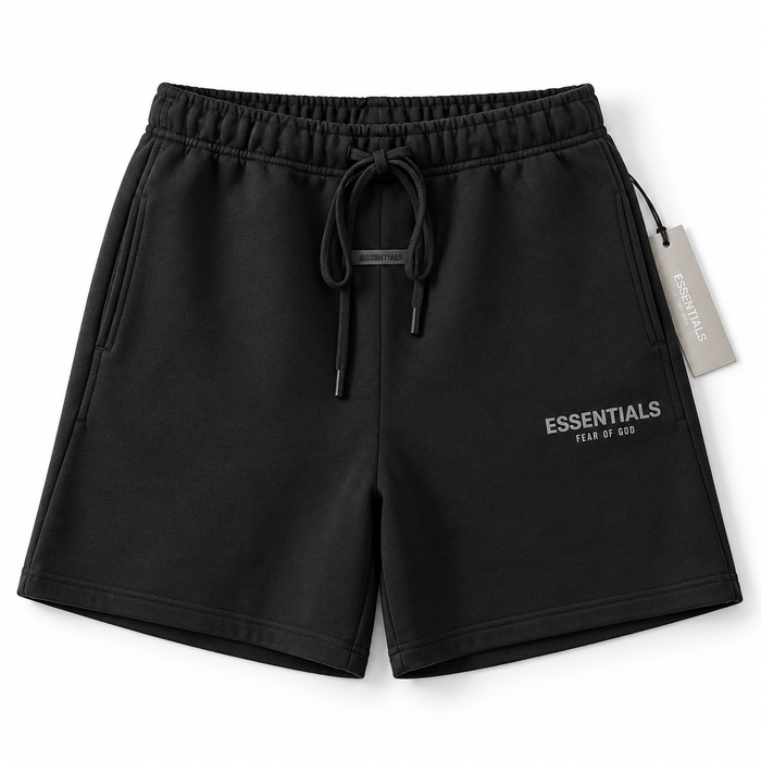 "Essence" Shorts Black