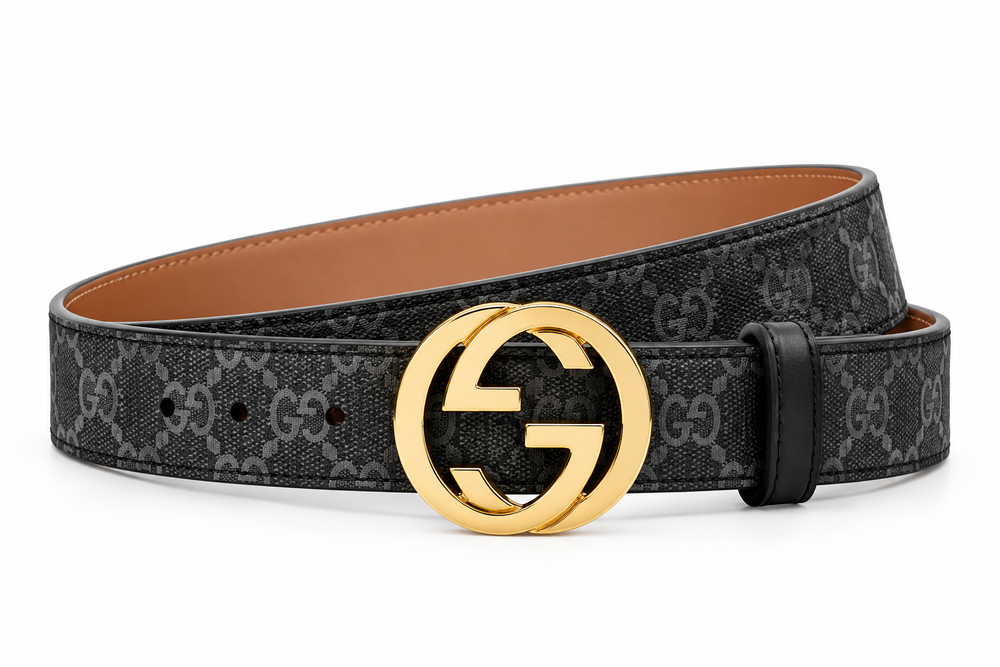 "GG" Gürtel und Portmonee