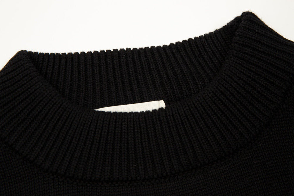 "Heart" - Sweater Black