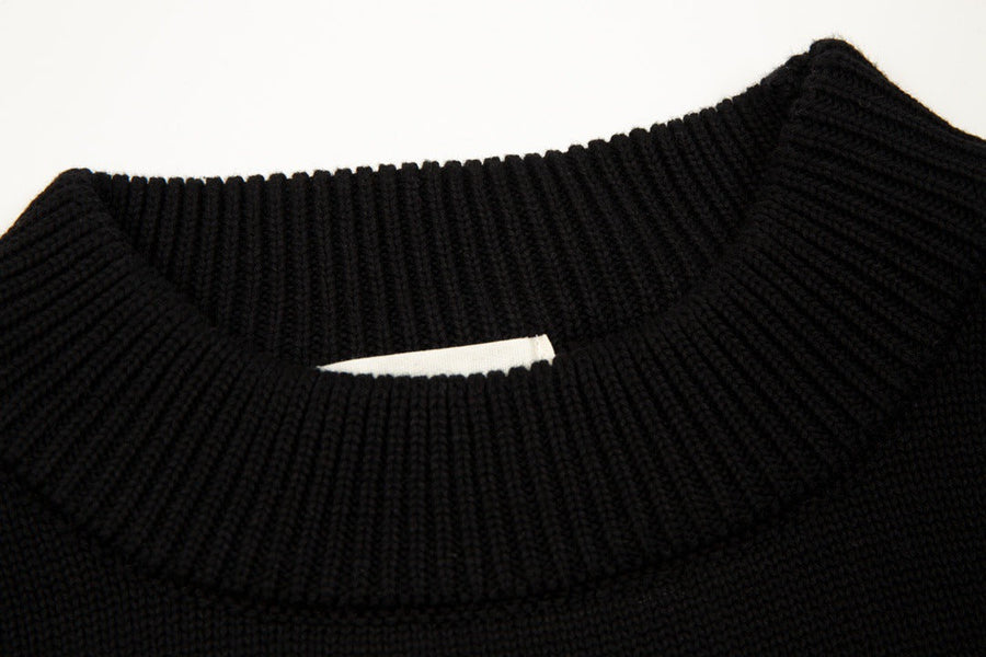 "Heart" - Sweater Black